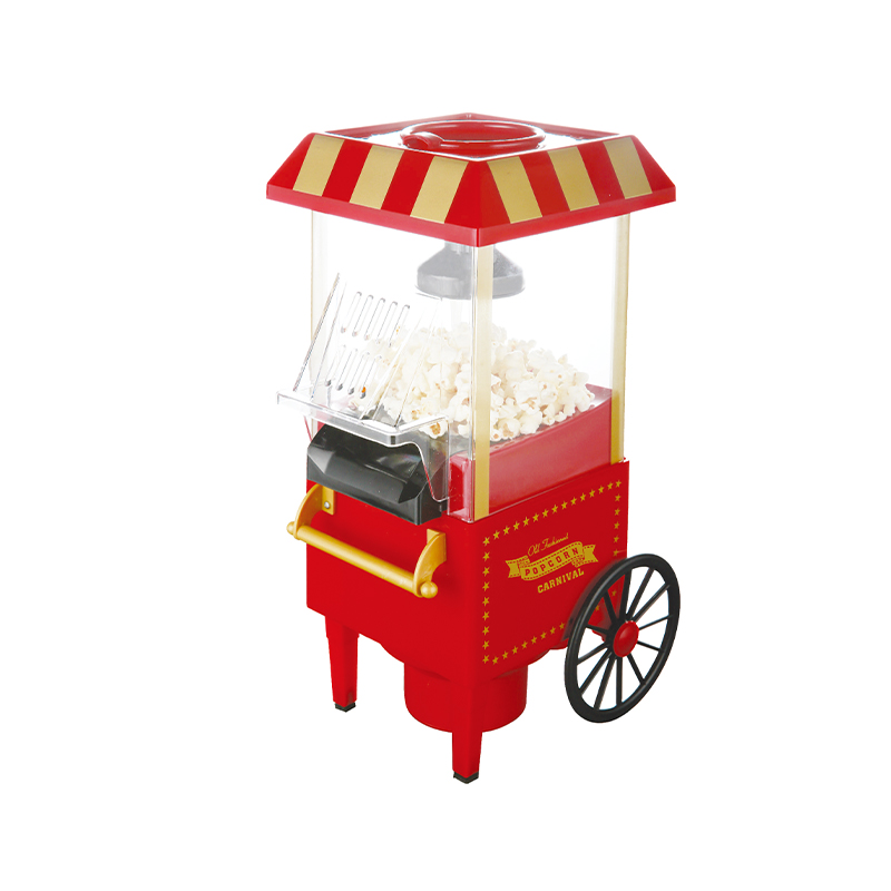 BJX-B009 Máy làm bỏng ngô không khí nóng cổ điển có bánh xe