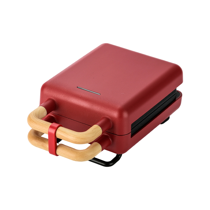 BJX-S001 Máy làm bánh sandwich có tay cầm bằng gỗ có thể tháo rời