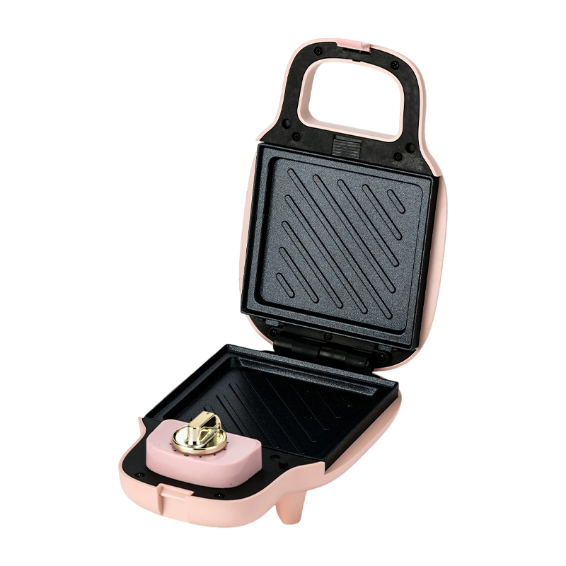 Máy làm bánh sandwich đa chức năng một lát BJX-S013 hẹn giờ 15 phút với các tấm có thể tháo rời