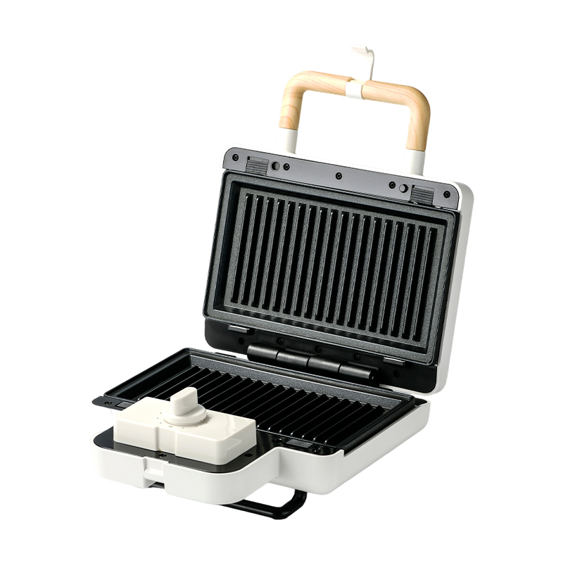 BJX-S016 Hẹn giờ 15 phút Máy làm bánh quế sandwich đa năng 2 lát