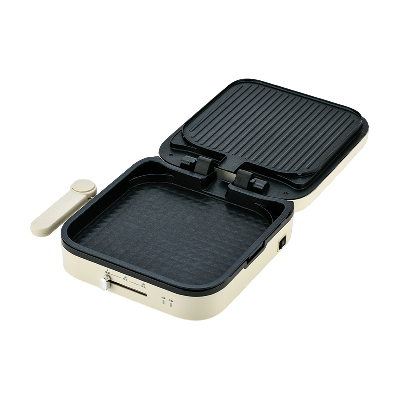 BJX-S023 Đĩa lớn 28x28cm có điều chỉnh nhiệt độ Máy làm bánh & nướng