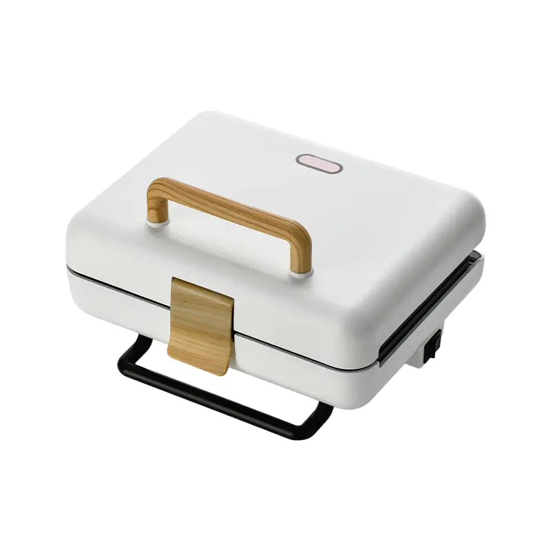 BJX-S025 Máy làm bánh sandwich & vỉ nướng dạng tấm mở 180° có thể hoán đổi 2 lát BJX-S025