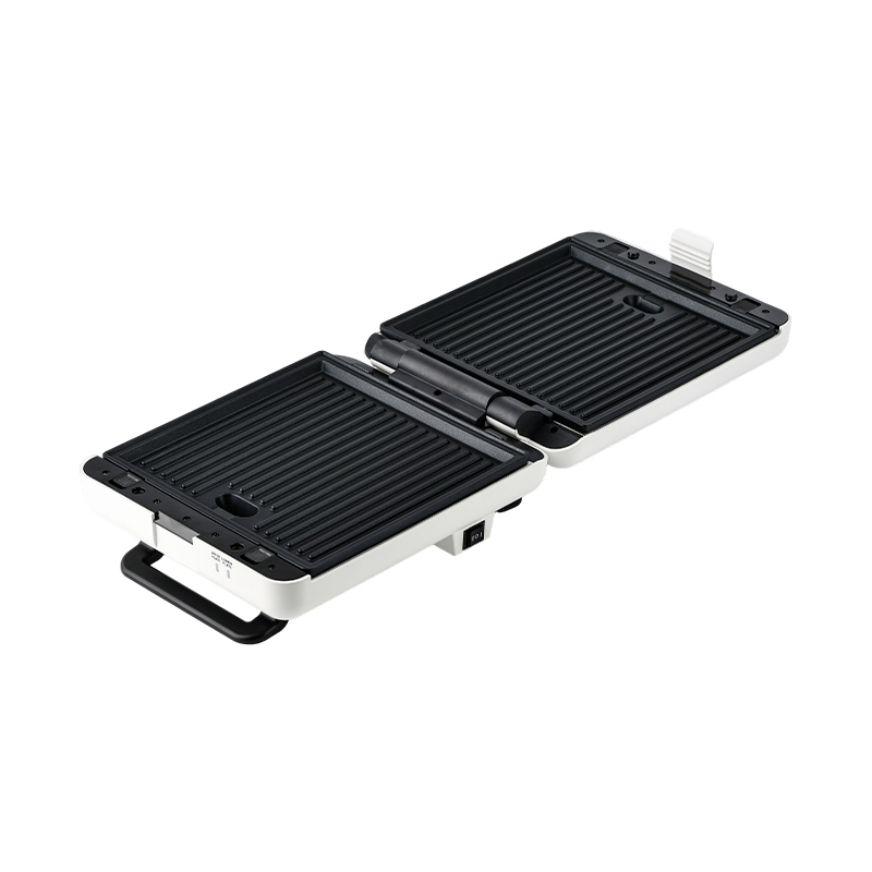 BJX-S026 Máy nướng bánh mì & nướng 4 lát 180° mở với điều khiển 3 cấp độ và khay nhỏ giọt dầu