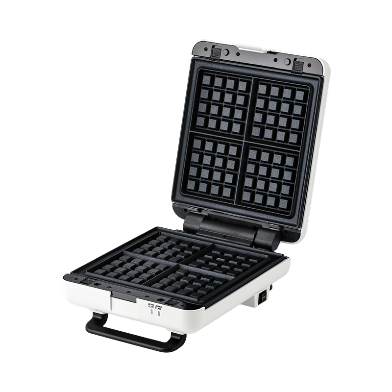 BJX-S026 Máy nướng bánh mì & nướng 4 lát 180° mở với điều khiển 3 cấp độ và khay nhỏ giọt dầu